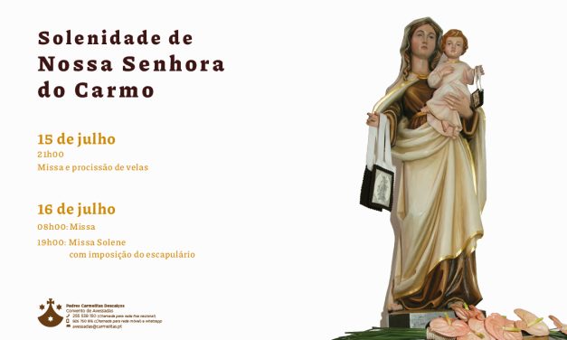 Solenidade de Nossa Senhora do Carmo